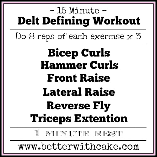 15 Min Delt Defining Workout
