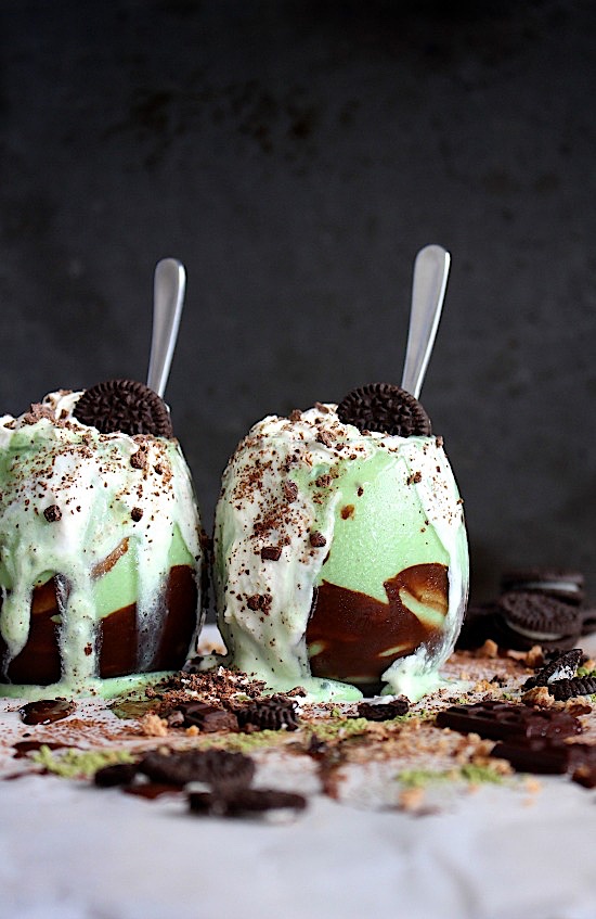 Healthy Shamrock Shake!