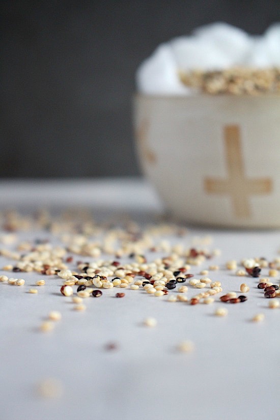 Salted Dark Chocolate Almond Butter Cups with Crispy Quinoa {Sugar Free, Gluten Free, Dairy Free, Vegan, Keto & Paleo Friendly} - www.betterwithcake.com