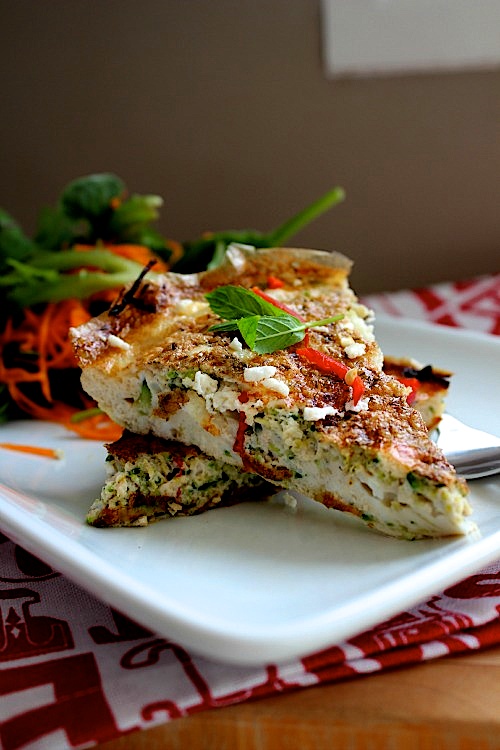 Jamie's Spring Fritatta - www.betterwithcake.com