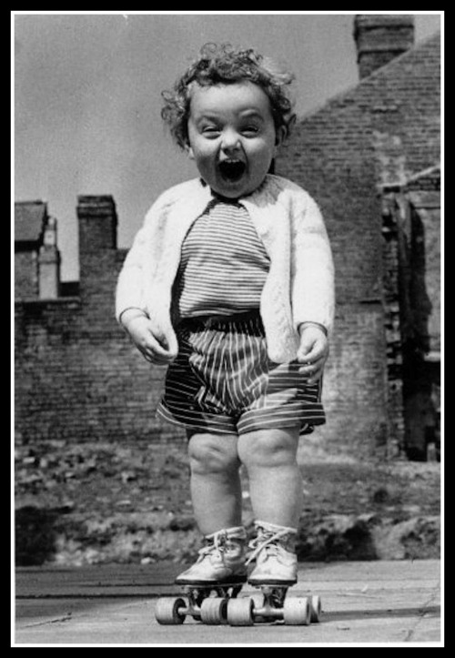 Vintage Happy Girl - www.betterwithcake.com