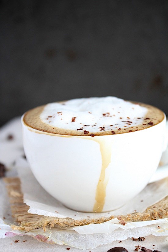 Creamy, Coconut {Bulletproof} Lattes - www.betterwithcake.com