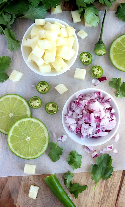 Healthy Homemade Teriyaki Chicken with Sweet and Spicy Pineapple Jalapeno' Salsa {Gluten Free & Paleo Friendly} - www.betterwithcake.com
