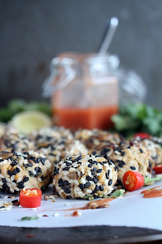 Asian Style Salmon Bites {Low Carb - Gluten Free - Grain Free - Keto - Paleo} - www.betterwithcake.com