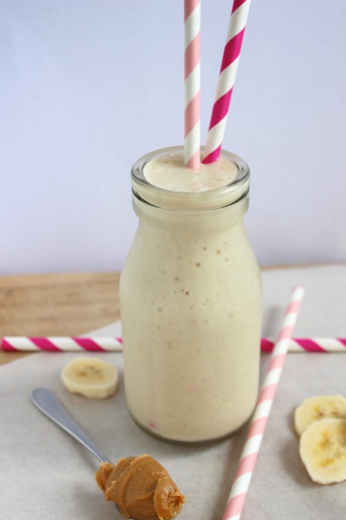 Peanut Butter and Banana Smoothie