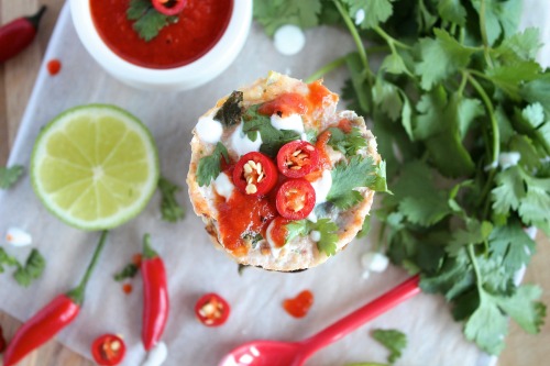 Sweet Chilli Chicken Meatloaf Muffins