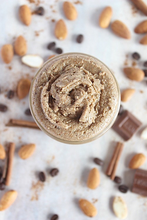 Espresso Infused, Pumpkin Spiced Almond Butter {Vegan, Gluten Free & Paleo Friendly}