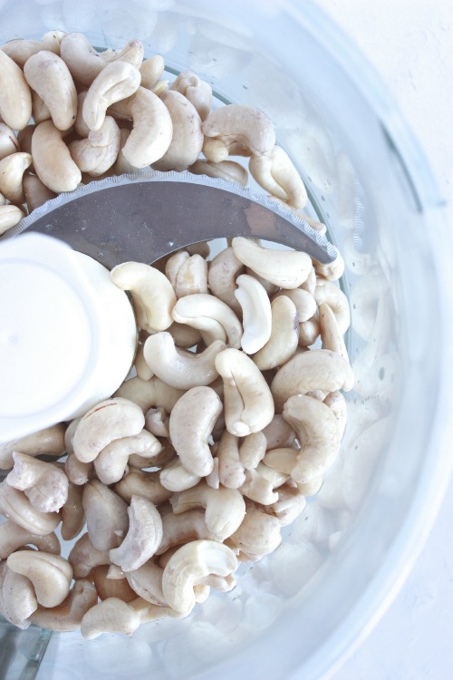 Vanilla Choc Chip Cashew Cream
