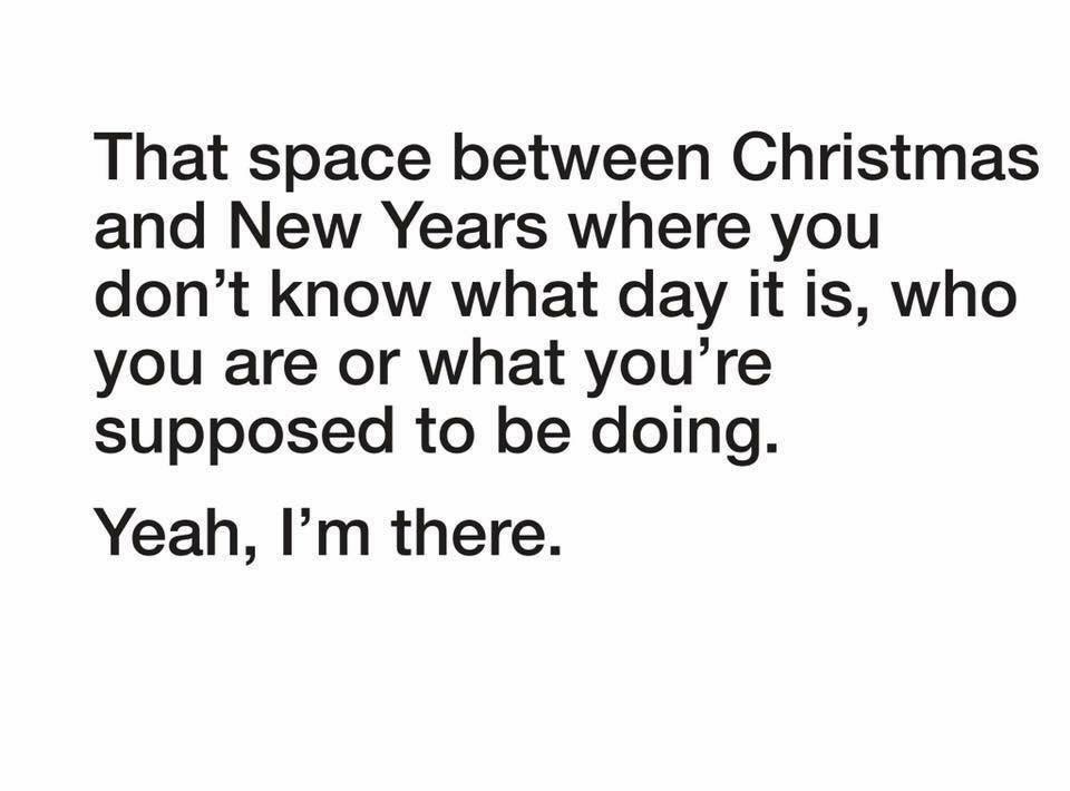 That time between Christmas and New Years when you have no idea what you're doing!! - www.betterwithcake.com