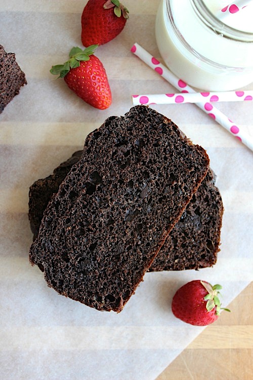 Dark Chocolate Chilli Banana Bread