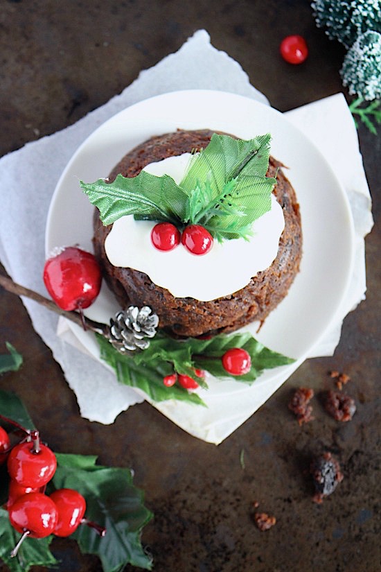 Traditional Christmas Pudding {Gluten Free - Dairy Free - Refined Sugar Free & Paleo Friendly} - www.betterwithcake.com