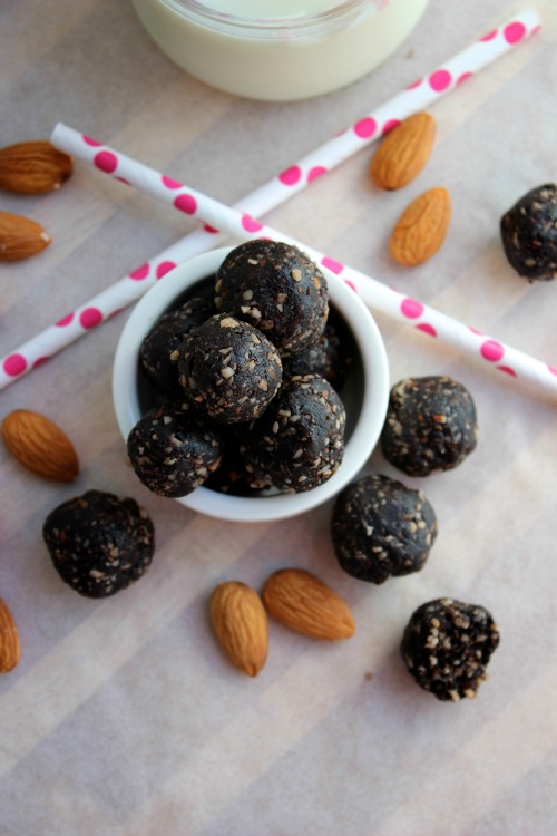 Healthy, 5 min, No Bake, Espresso Brownie Bites