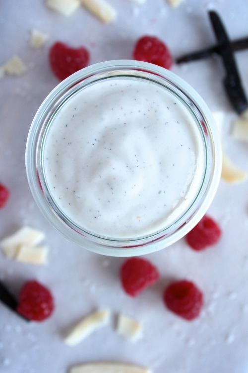 Homemade Vanilla Coconut Yoghurt {Dairy Free, Vegan & Paleo Friendly} - www.betterwithcake.com