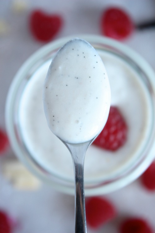 Homemade Vanilla Coconut Yoghurt {Dairy Free, Vegan & Paleo Friendly} - www.betterwithcake.com