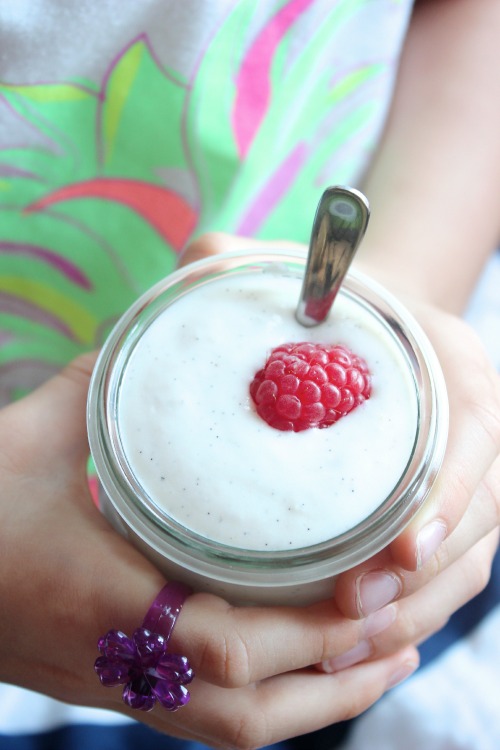 Homemade Vanilla Coconut Yoghurt {Dairy Free, Vegan & Paleo Friendly} - www.betterwithcake.com