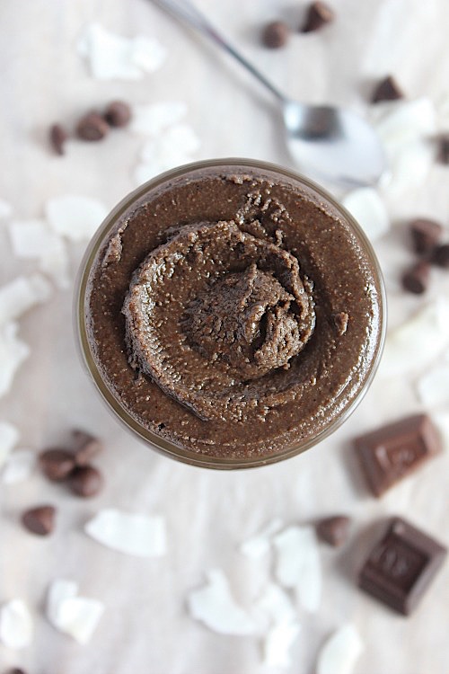 Chocolate Coconut Almond Butter  {Vegan, Gluten Free, Paleo Friendly}