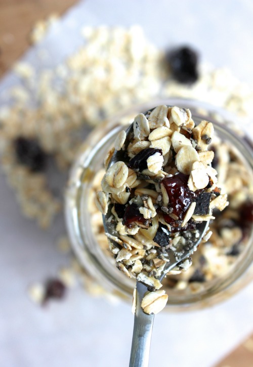 Coconut, Cherry and Cocoa Roasted Almond Toasted Muesli
