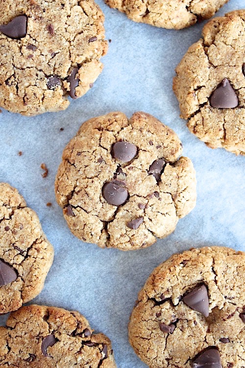Classic Choc Chip Cookies {Gluten Free, Grain Free & Paleo Friendly} - www.betterwithcake.com