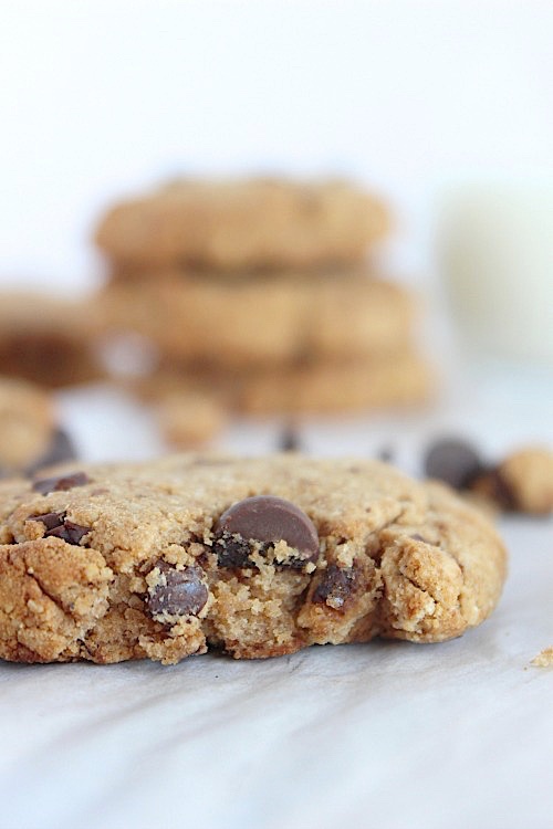 Classic Choc Chip Cookies {Gluten Free, Grain Free & Paleo Friendly} - www.betterwithcake.com