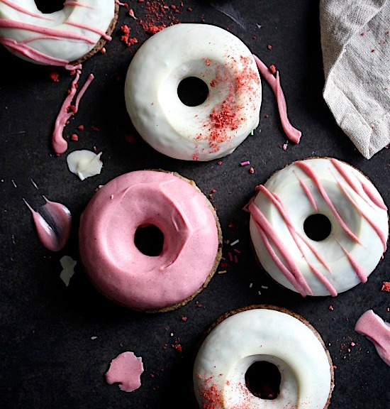 Strawberry Shortcake Donuts