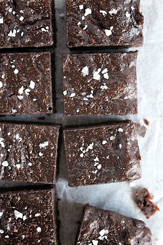 Super Fudey, 5 Ingredient {Small Batch} Flourless Chocolate Brownies {Sugar Free - Dairy Free - Low Carb - Keto - Paleo} - www.betterwithcake.com