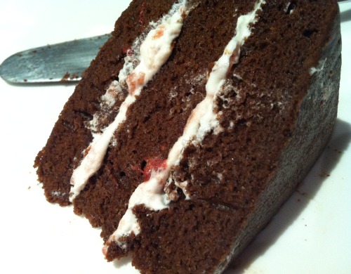 The Best Ever Chocolate Sheet cake, well … sort of…