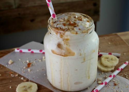 Maple Almond Banana Smoothie
