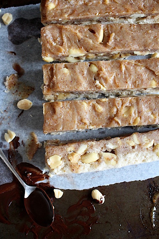 Healthy Raw Snickers Bars - Gluten Free - Dairy Free - DATE FREE - Grain Free - Refined Sugar Free - Low Carb - Vegan - Keto - Paleo - www.betterwithcake.com