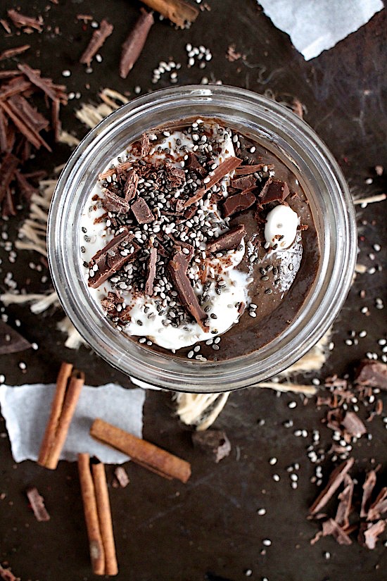 Chocolate Chai Spiced Chia Pudding {Gluten Free – Dairy Free – Paleo Friendly}