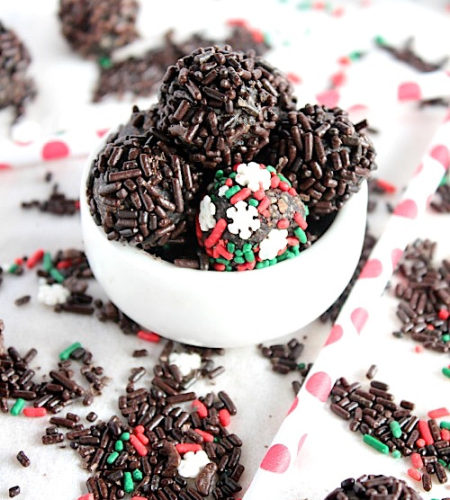 Choc Fudge “Rum” Balls