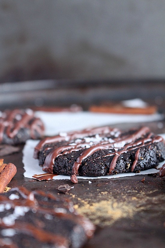 Single Serve, Cinnamon Spiced Double Chocolate Cookies {Gluten Free, Dairy Free, EGG FREE, Grain Free, Refined Sugar Free, Keto, Vegan & Paleo Friendly} - www.betterwithcake.com