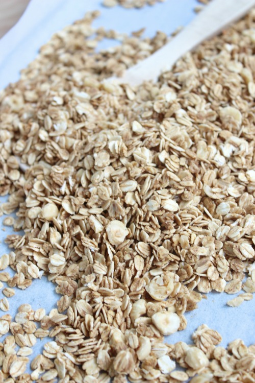 Espresso, Vanilla and Hazelnut Granola