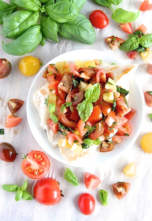 Chicken Bruschetta {Gluten Free & Paleo Friendly}