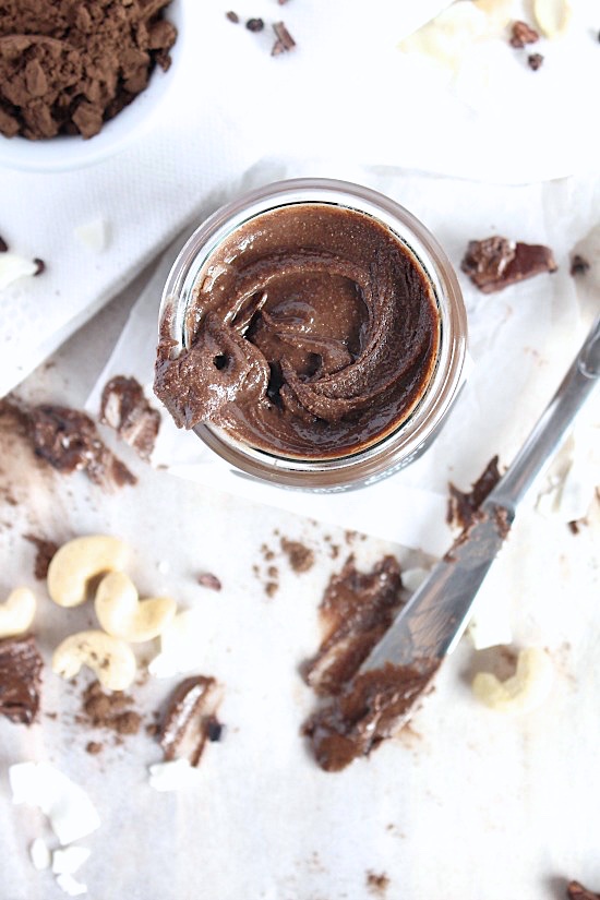 Chocolate Coconut Cashew Butter {Dairy Free - Sugar Free Free - Gluten Free - Low Carb - Vegan - Keto - Paleo} - www.betterwithcake.com