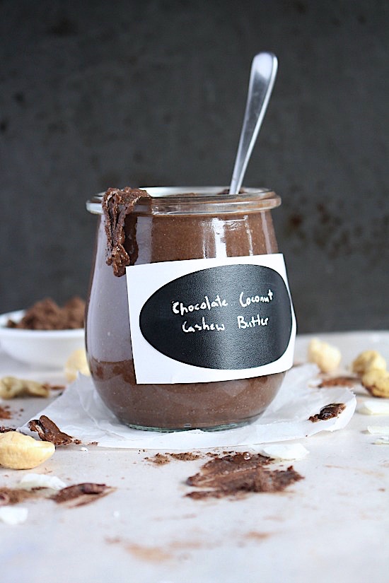 Chocolate Coconut Cashew Butter {Dairy Free - Sugar Free Free - Gluten Free - Low Carb - Vegan - Keto - Paleo} - www.betterwithcake.com