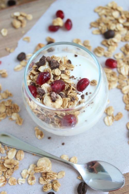 Espresso, Vanilla and Hazelnut Granola