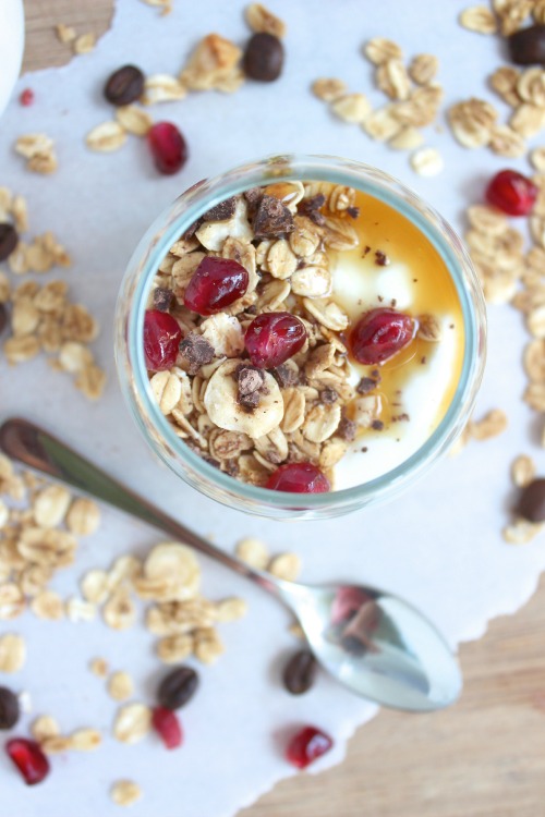 Espresso, Vanilla and Hazelnut Granola