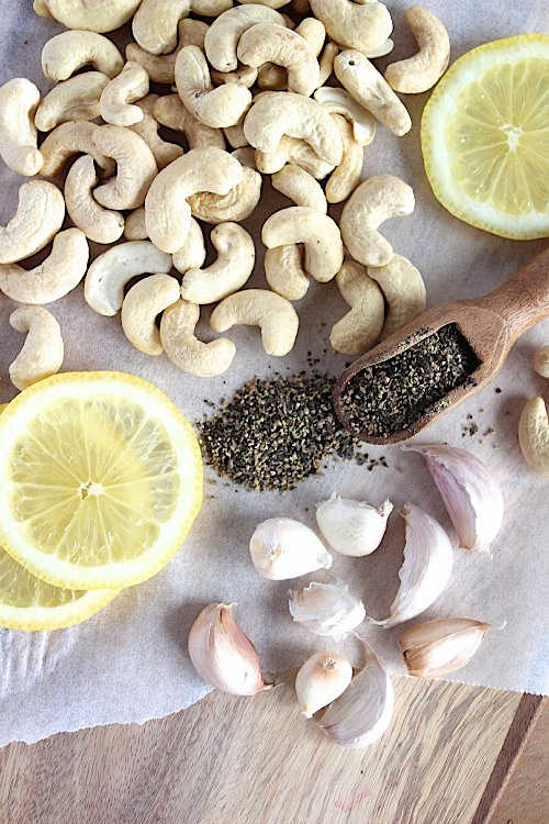 Roasted Garlic Cashew "Cheese" {Vegan, Dairy Free & Paleo Friendly} - www.betterwithcake.com