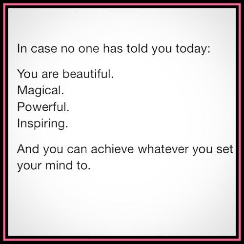 You are beautiful - www.betterwithcake.com