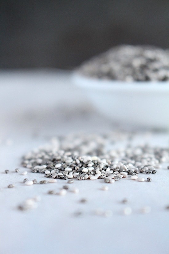 Raspberry Cream Chia Pudding with Smashed Raspberries {Gluten Free, Dairy Free, Sugar Free, Low Carb, Vegan Keto & Paleo Friendly} - www.betterwithcake.com