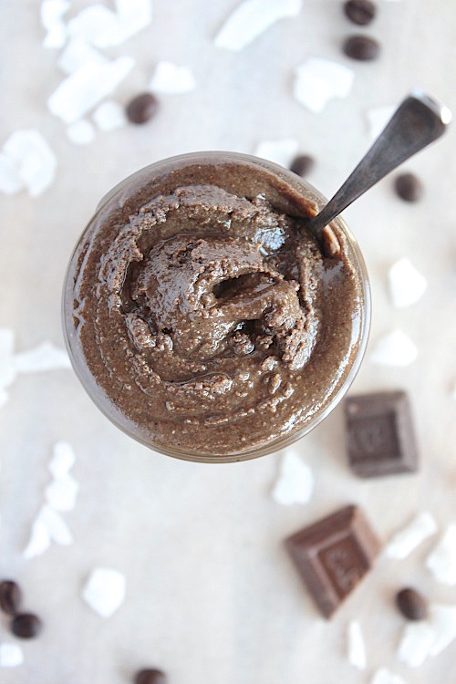 Coconut Mocha Almond Butter {Vegan, Gluten Free, Paleo Friendly} - www.betterwithcake.com