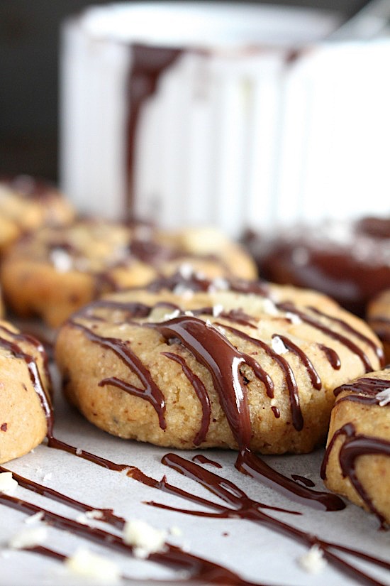 Small Batch Macadamia Choc Chip Cookies {Gluten Free, Dairy Free, Grain Free, Keto & Paleo Friendly} - www.betterwithcake.com