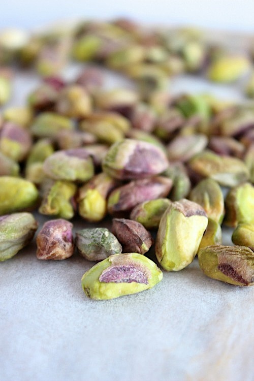 Pumpkin & Pistachio Cashew "Cheese" Truffles {Vegan, Dairy Free & Paleo Friendly} - www.betterwithcake.com