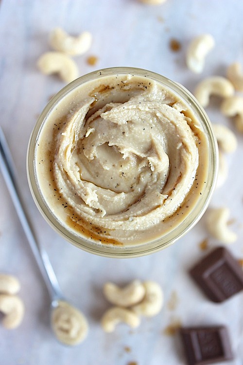 Salted Vanilla Cashew Butter {Vegan, Gluten free & Paleo Friendly}