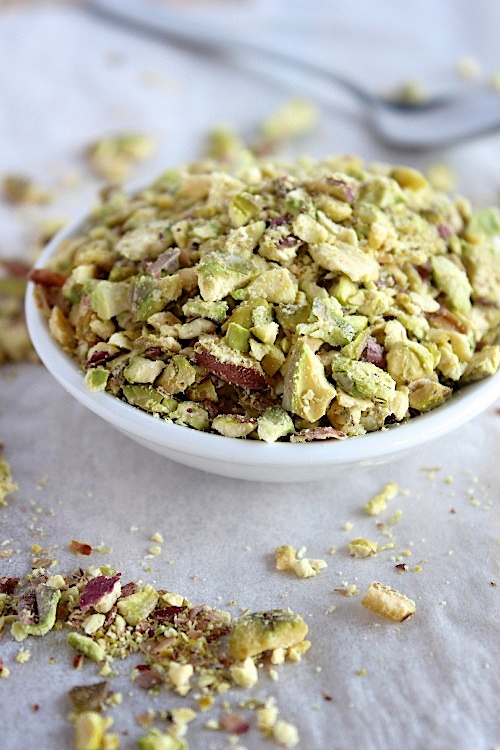 Pumpkin & Pistachio Cashew "Cheese" Truffles {Vegan, Dairy Free & Paleo Friendly} - www.betterwithcake.com