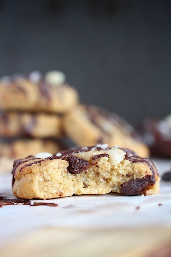 Small Batch Macadamia Choc Chip Cookies {Gluten Free, Dairy Free, Grain Free, Keto & Paleo Friendly} - www.betterwithcake.com