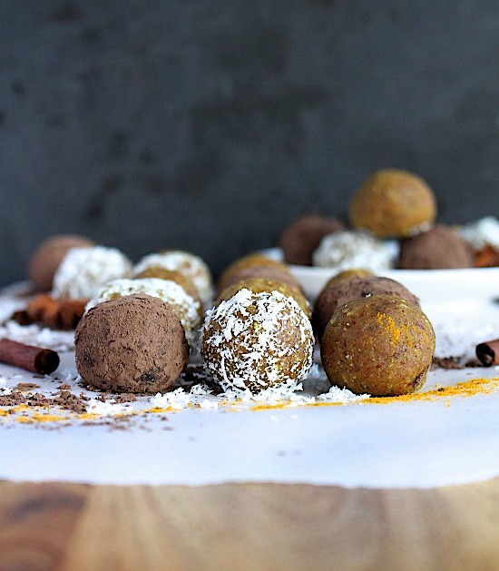 {DATE FREE} Mix & Make Golden Spiced Bliss Bites