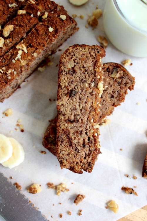 Banana and Walnut Loaf (Paleo)