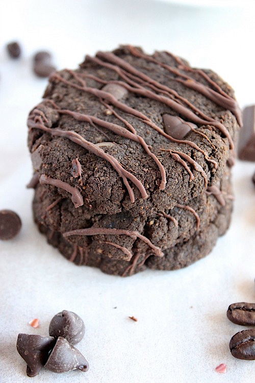 Espresso Choc Chip Cookies {Gluten Free, Grain Free & Paleo Friendly}