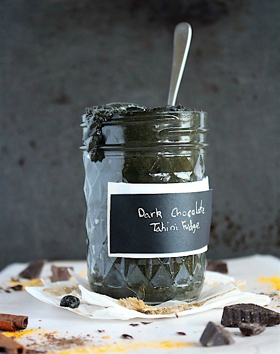 Dark Chocolate Tahini Fudge {Sugar Free – Dairy Free – Gluten Free – Nut Free – Vegan – Keto – Paleo Friendly}